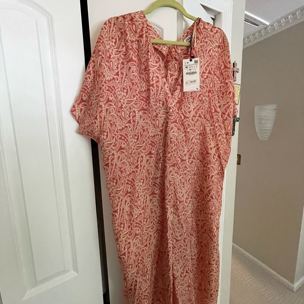 NET ZARA DRESS SZ M